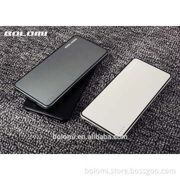 New Aluminum alloy fashionable and portable 8000mah power bank